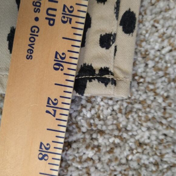 Chico's So Slimming girlfriend slim leopard print ankle jeans size (4 - 6) - Picture 12 of 13